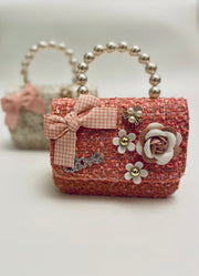 Dark Pink Charm Bag