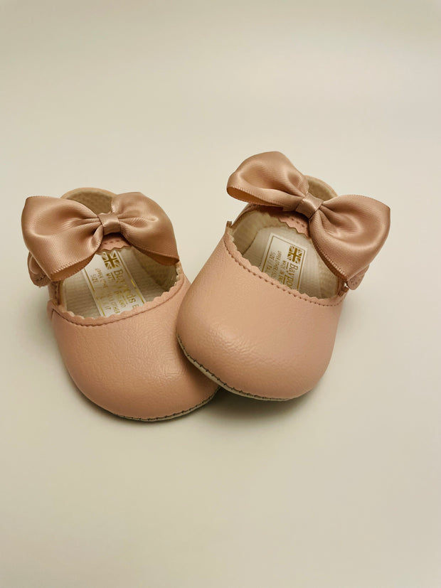 Pink Baby Bow Shoes