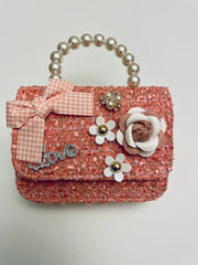 Dark Pink Charm Bag