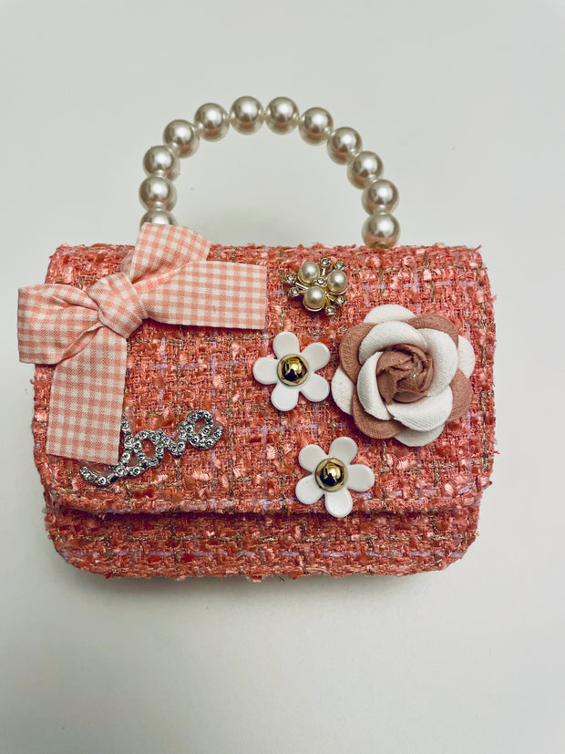 Dark Pink Charm Bag