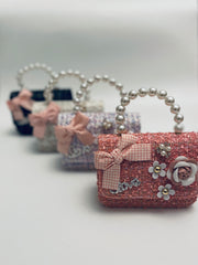 Dark Pink Charm Bag